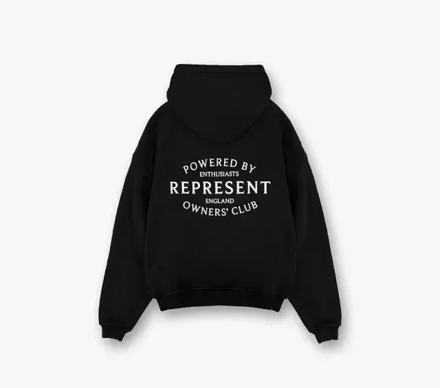 Represent for hooded sweatshirt, has become one of the