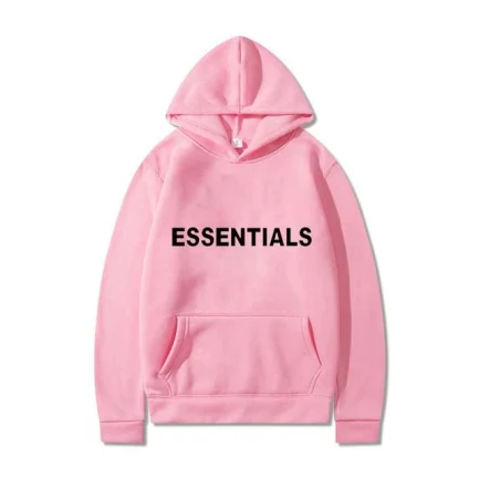 Why the Pink Essentials Hoodie Is Perfect for a Pop of Color